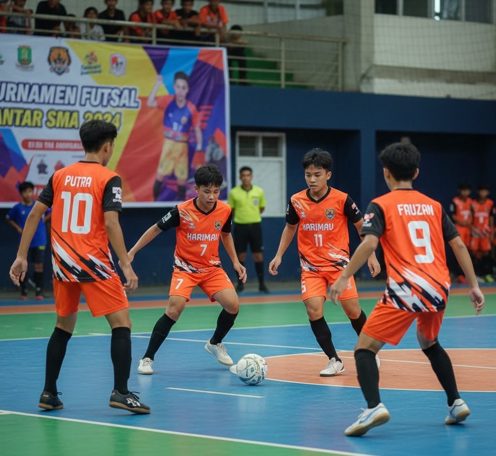 Jersey Tim Futsal Garuda